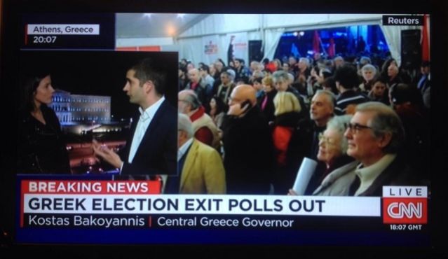 Κώστας Μπακογιάννης στο CNN: «Οι Έλληνες ψήφισαν με θυμό»