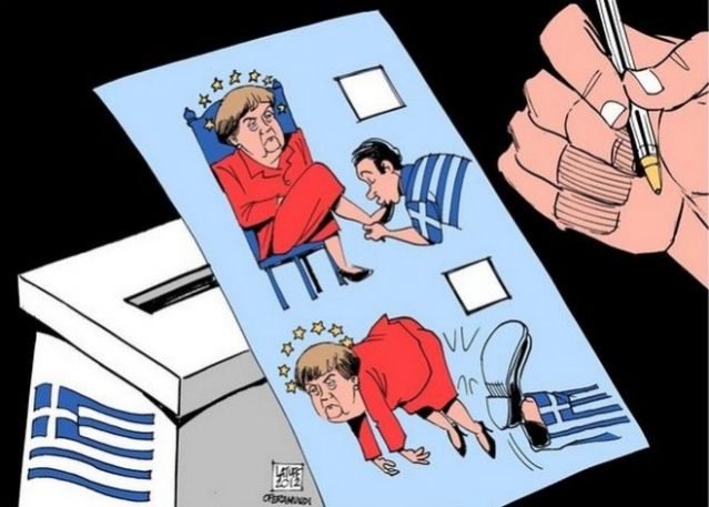 Τα σκίτσα της νίκης του ΣΥΡΙΖΑ