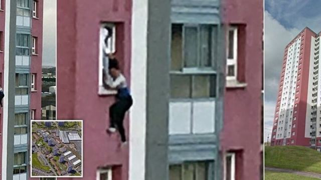 Σοκαριστικό θέαμα: Γυναίκα έπεσε στο κενό από ύψος 30 μέτρων - ΦΩΤΟ