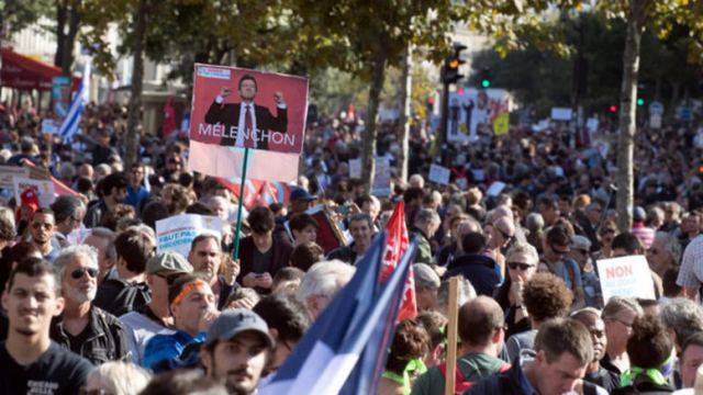 Δεκάδες χιλιάδες διαδηλωτές κατά του Εργασιακού στη Γαλλία