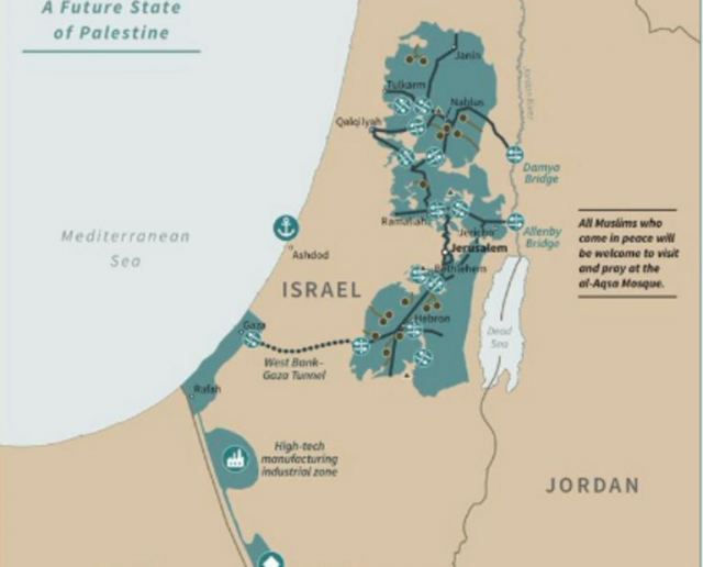Μέση Ανατολή: Ο χάρτης Τραμπ για την ειρήνευση στην περιοχή