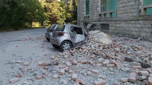 Δεκάδες τραυματίες από τους σεισμούς στην Αλβανία (βίντεο)