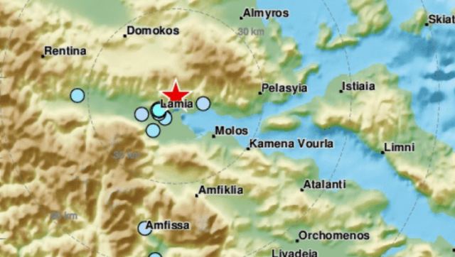 Νέος σεισμός «ταρακούνησε» τη Λαμία