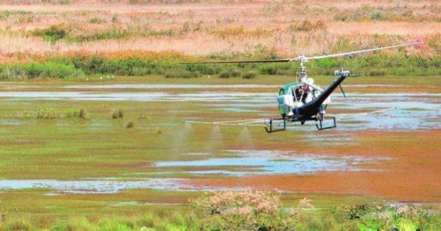 Λαμία: Σηκώνουν ελικόπτερα για τα κουνούπια (ΒΙΝΤΕΟ)