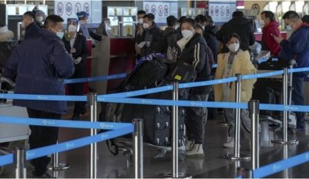 Κορωνοϊός: Μόνο με αρνητικό τεστ η είσοδος των ταξιδιωτών από Κίνα στην Ελλάδα