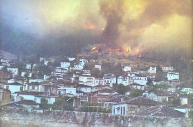 Σαν σήμερα η καταστροφική πυρκαγιά στον Παρνασσό