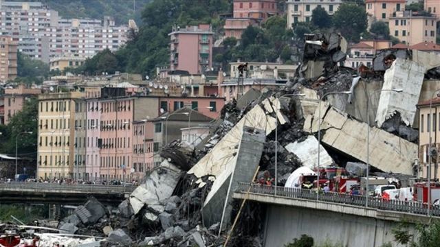 Ιταλία: Πέντε άνθρωποι παραμένουν αγνοούμενοι μετά την κατάρρευση της γέφυρας στη Γένοβα