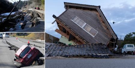 Τουλάχιστον 30 νεκροί από τον φονικό σεισμό στην Ιαπωνία - Σπίτια κατέρρευσαν, δρόμοι άνοιξαν στα δύο