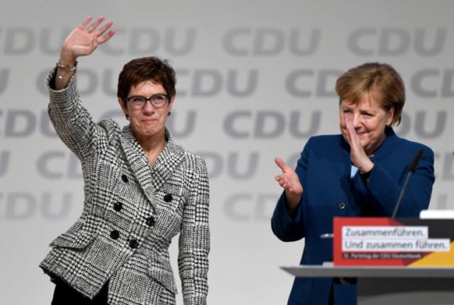 Τέλος και επίσημα η Μέρκελ! Νέα πρόεδρος του CDU η Άνεγκρετ Κραμπ – Καρενμπάουερ