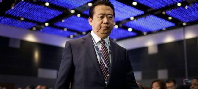 Ανατροπή: Ο αρχηγός της Interpol που «εξαφανίστηκε» κρατείται από τις κινεζικές αρχές