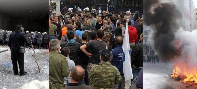 Η οργή των αγροτών ξέσπασε στην Αθήνα - Τι θα γίνει το απόγευμα στο μεγάλο συλλαλητήριο;