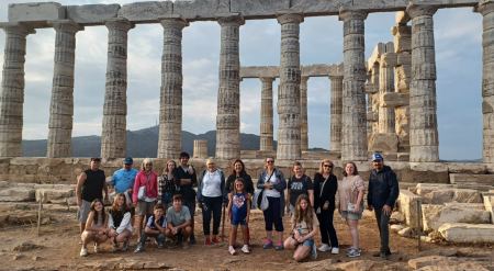 Μαθητές και γονείς της Ακαδημίας Πλάτωνος της Φλόριδας επισκέφθηκαν την Ελλάδα (ΦΩΤΟ)
