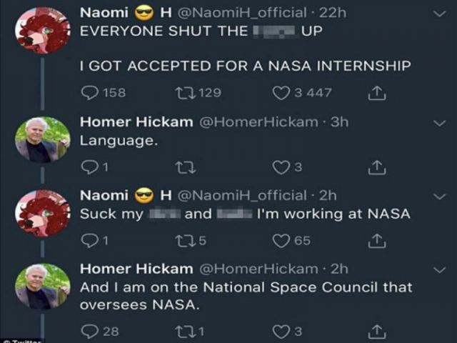 Είχε… πρόγραμμα! Μπήκε για πρακτική στη NASA, έβρισε χυδαία τον λάθος άνθρωπο, απολύθηκε!