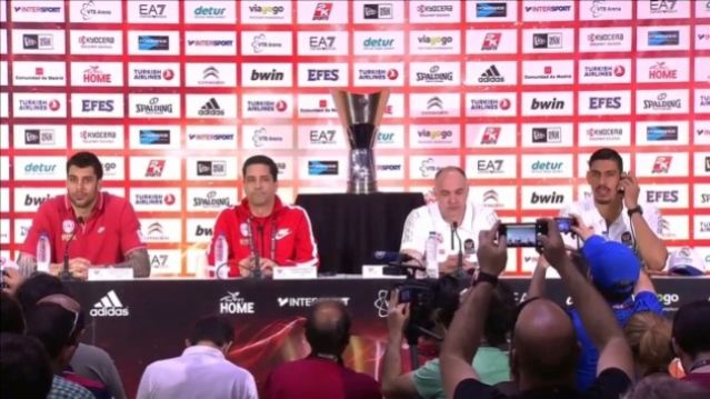 Euroleague: Πρίντεζης: &quot;Εθνική υπόθεση η κούπα&quot; - Λάσο: &quot;Μπορώ να σταματήσω τον Σπανούλη, αλλά θα με σκοτώσει ο Πρίντεζης&quot;