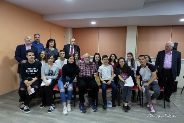 Το Μουσικό Σχολείο Λαμίας τίμησε τον σκηνοθέτη Παντελή Βούλγαρη