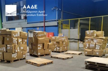 ΑΑΔΕ: 16.380 παραποιημένα προϊόντα κατασχέθηκαν στο Ελ. Βενιζέλος