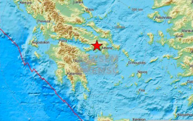 Ισχυρός σεισμός 5,3 R ταρακούνησε την Αθήνα
