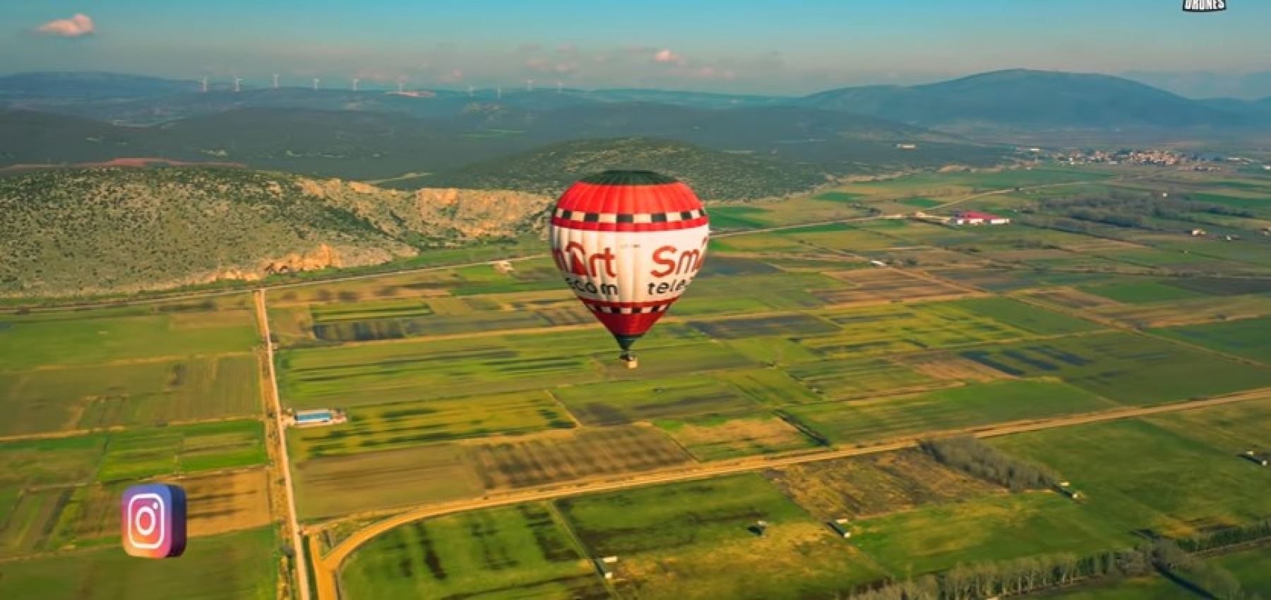 Όταν ένα αερόστατο και ένα drone συναντιούνται τυχαία - ΒΙΝΤΕΟ