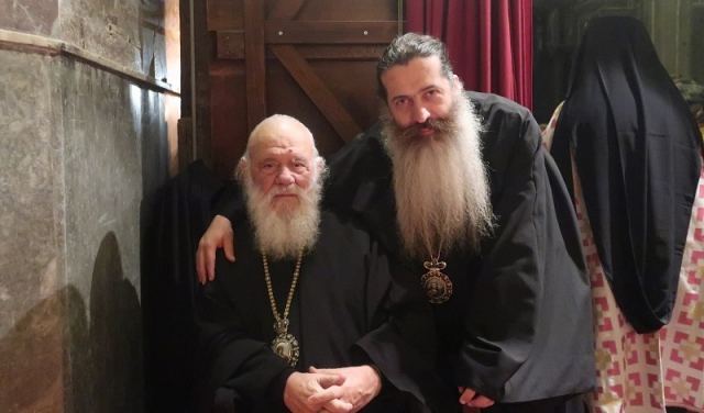 Οι ευχές του Φθιώτιδος Συμέων στον Μακαριότατο Αρχιεπίσκοπο Αθηνών