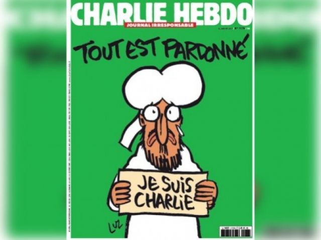 Charlie Hebdo: Ο Μωάμεθ κλαίει και συγχωρεί - Συγκλονιστικό το πρωτοσέλιδο μετά τη σφαγή