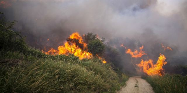 Κρήτη: Μεγάλη πυρκαγιά ξέσπασε κοντά στο Λαράνι