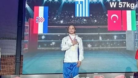 Πυγμαχία: Πρωταθλήτρια Ευρώπης νέων η Παναγιώτα Κούζιλου
