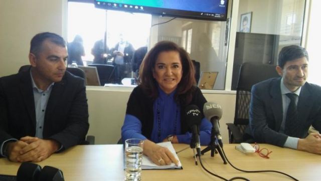 Ντόρα Μπακογιάννη: «Από σήμερα βουλευτής της Ν.Δ. στα Χανιά θα είμαι εγώ»