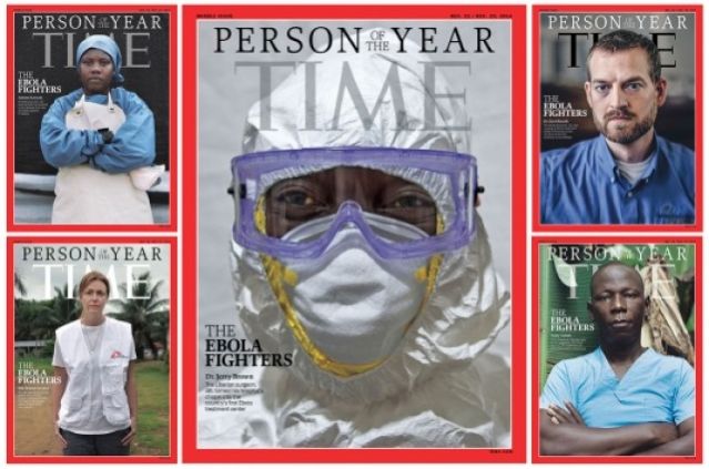 Time: Οι &quot;μαχητές&quot; κατά του Έμπολα πρόσωπο της χρονιάς για το 2014