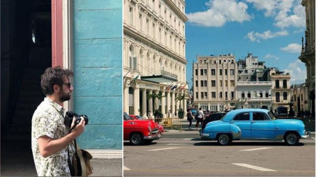 H Σωτηροπούλου φωτογραφίζει τον αγαπημένο της Μαραβέγια στην Κούβα [φωτο]