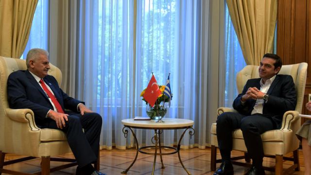 Στην Αθήνα ο τούρκος πρωθυπουργός Γιλντιρίμ, συνάντηση με Τσίπρα