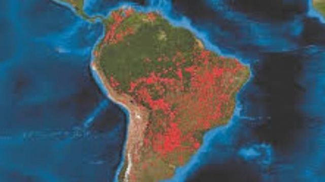 Η πυρκαγιά στον Αμαζόνιο καίει ακόμη και επεκτείνεται