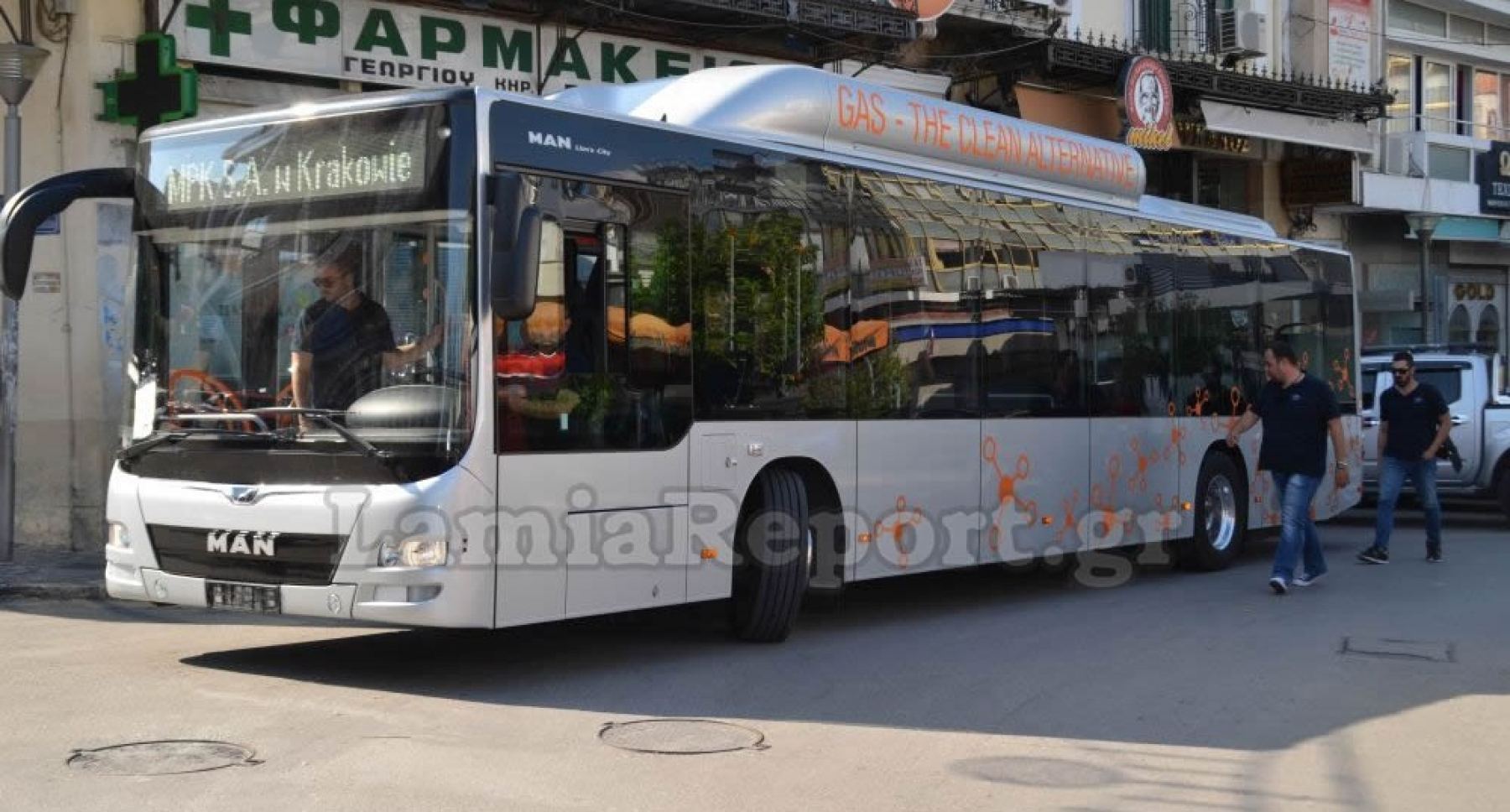 Λαμία: Ένα διαφορετικό Αστικό λεωφορείο έκανε βόλτα στους δρόμους της πόλης - ΒΙΝΤΕΟ