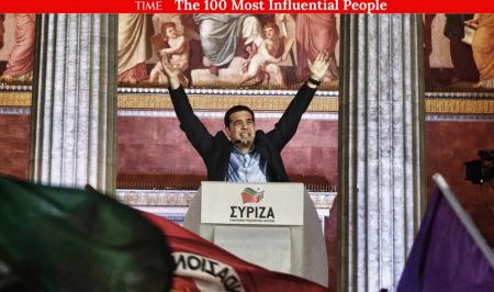 Σαν σήμερα: Ο Αλέξης Τσίπρας φιγουράρει στο περιοδικό TIME με τις 100 προσωπικότητες με τη μεγαλύτερη επιρροή στον κόσμο