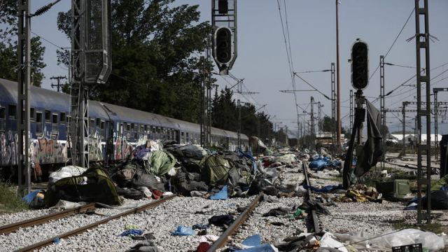 Τρένο πέρασε την Ειδομένη μετά από 70 μέρες αποκλεισμού
