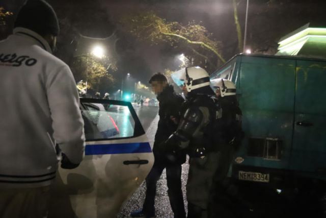 Μία σύλληψη και 49 προσαγωγές στα χθεσινά επεισόδια στη Θεσσαλονίκη