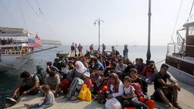 Συνεχίζονται οι αυξημένες ροές προσφύγων στα νησιά του Β. Αιγαίου