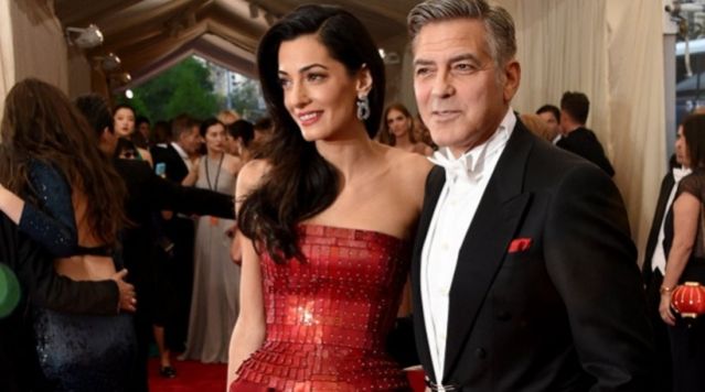 Ο George Clooney και η Amal Alamuddin «καίνε καρδιές» με μία άψογη εμφάνιση στο Met Gala