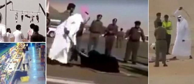 Φρίκη! Αποκεφαλίζουν γυναίκα στη μέση του δρόμου - Ακέφαλα πτώματα κρέμονται για μέρες στη Σαουδική Αραβία