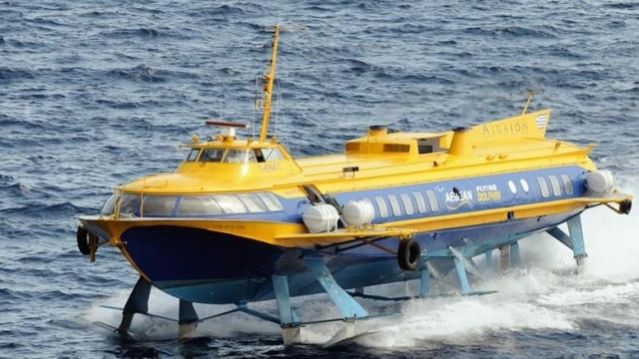 Ακυβέρνητο ιπτάμενο «δελφίνι» με 106 επιβάτες έξω από την Κω