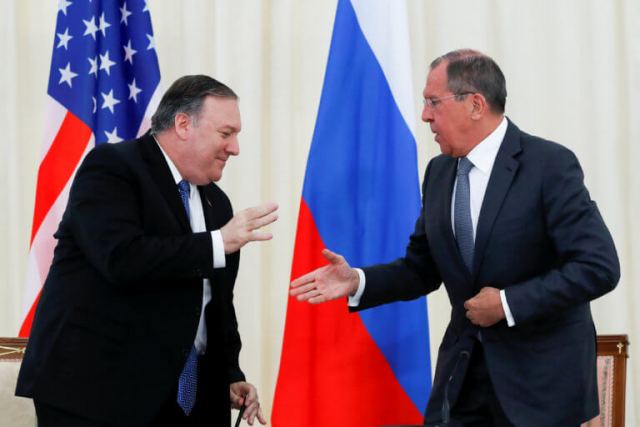 «Ναι μεν αλλά», λένε Πομπέο και Λαβρόφ για την εξομάλυνση των σχέσεων ΗΠΑ – Ρωσίας