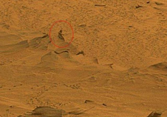 Γλυπτό πολεμιστή βρέθηκε στον Άρη;