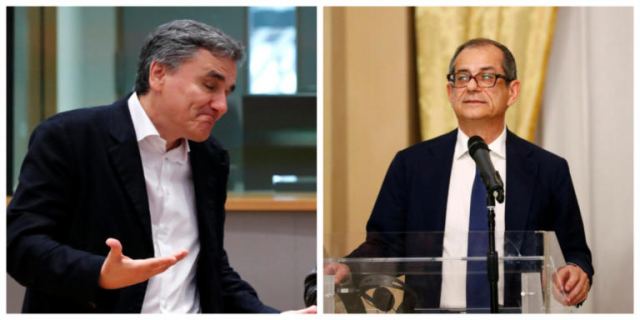 Eurogroup: Ο Τσακαλώτος… τρολάρει τον Ιταλό υπ. Οικονομικών – «Κάποτε ήμουν εγώ στη θέση σου»