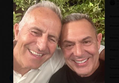 Πάνος Καμμένος: Η selfie φωτογραφία που ανέβασε με τον Ευάγγελο Αποστολάκη