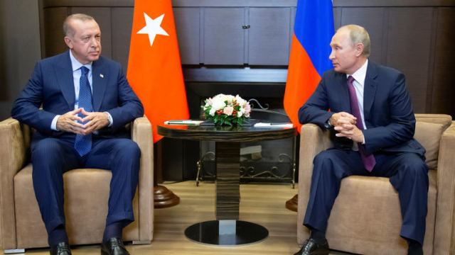 Συμφώνησαν Πούτιν - Ερντογάν για αποστρατικοποιημένη ζώνη στο Ιντλίμπ