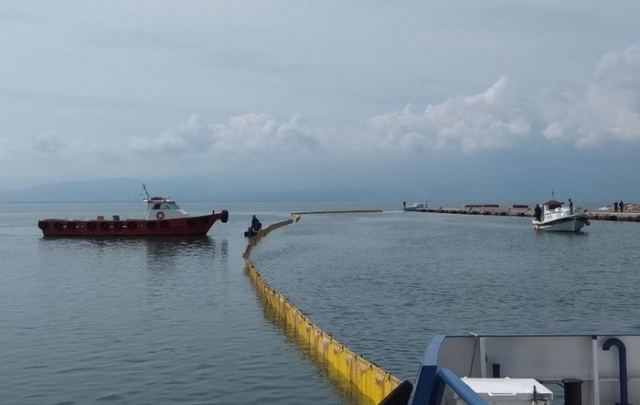 Άσκηση καταπολέμησης ρύπανσης στο λιμάνι της Στυλίδας