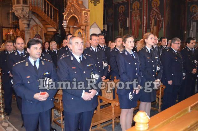 Τον προστάτη της Άγιο Αρτέμιο γιόρτασε η Αστυνομία και στη Λαμία (ΒΙΝΤΕΟ - ΦΩΤΟ)