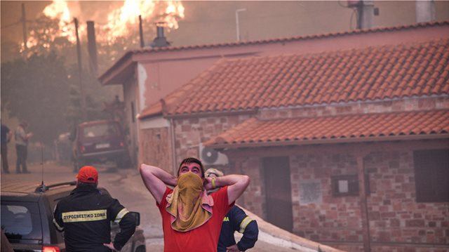 ΚΚΕ: Ευθύνες στην κυβέρνηση και στο Υπ. Προστασίας του Πολίτη για την πυρκαγιά στην Εύβοια