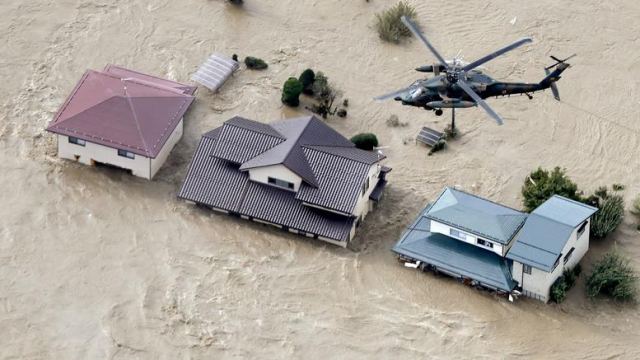 Ιαπωνία: Τουλάχιστον 18 νεκροί από τον τυφώνα Χαγκίμπις
