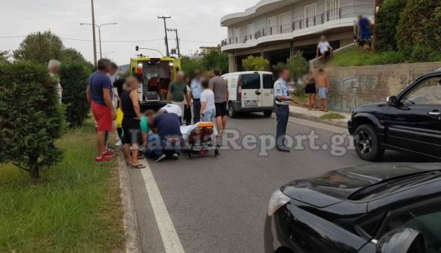 Λαμία: Αυτοκίνητο παρέσυρε μαθητή στη Λ. Καλυβίων - ΦΩΤΟ
