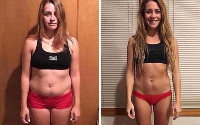 Φωτογραφίες πριν και μετά την εντυπωσιακή απώλεια βάρους